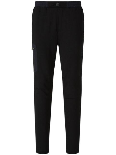 drawstring-waist straight-leg track pants by SEASE