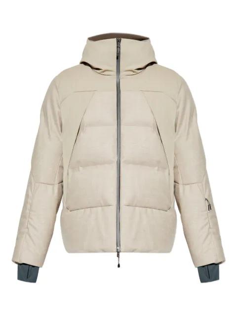 hoodied padded ski jacket by SEASE