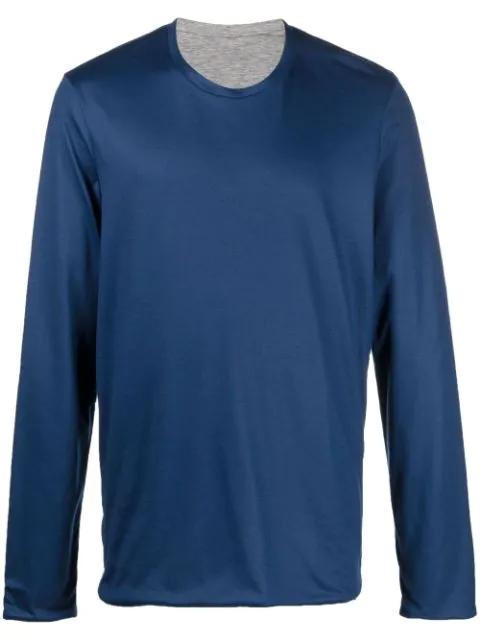 long-sleeved jersey T-shirt by SEASE