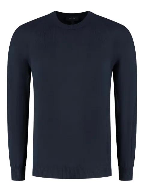 raglan-sleeve crew-neck sweater by SEASE