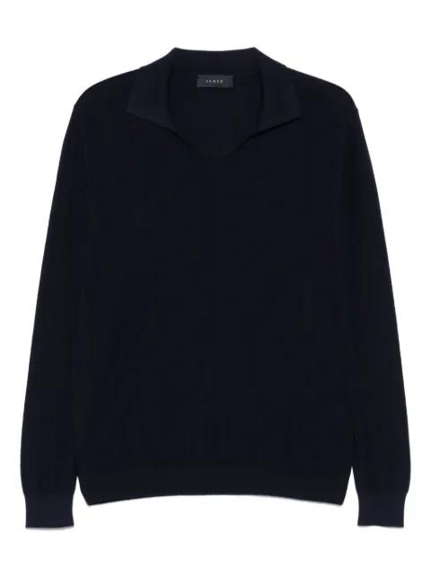 spread-collar top by SEASE