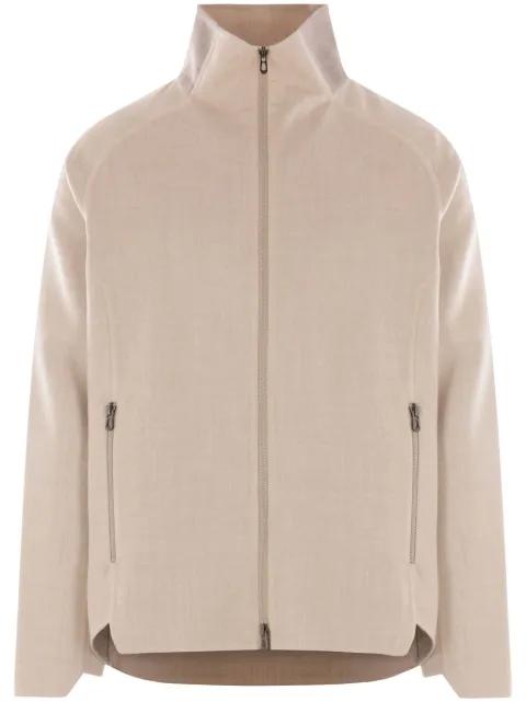 zip-up bomber jacket by SEASE