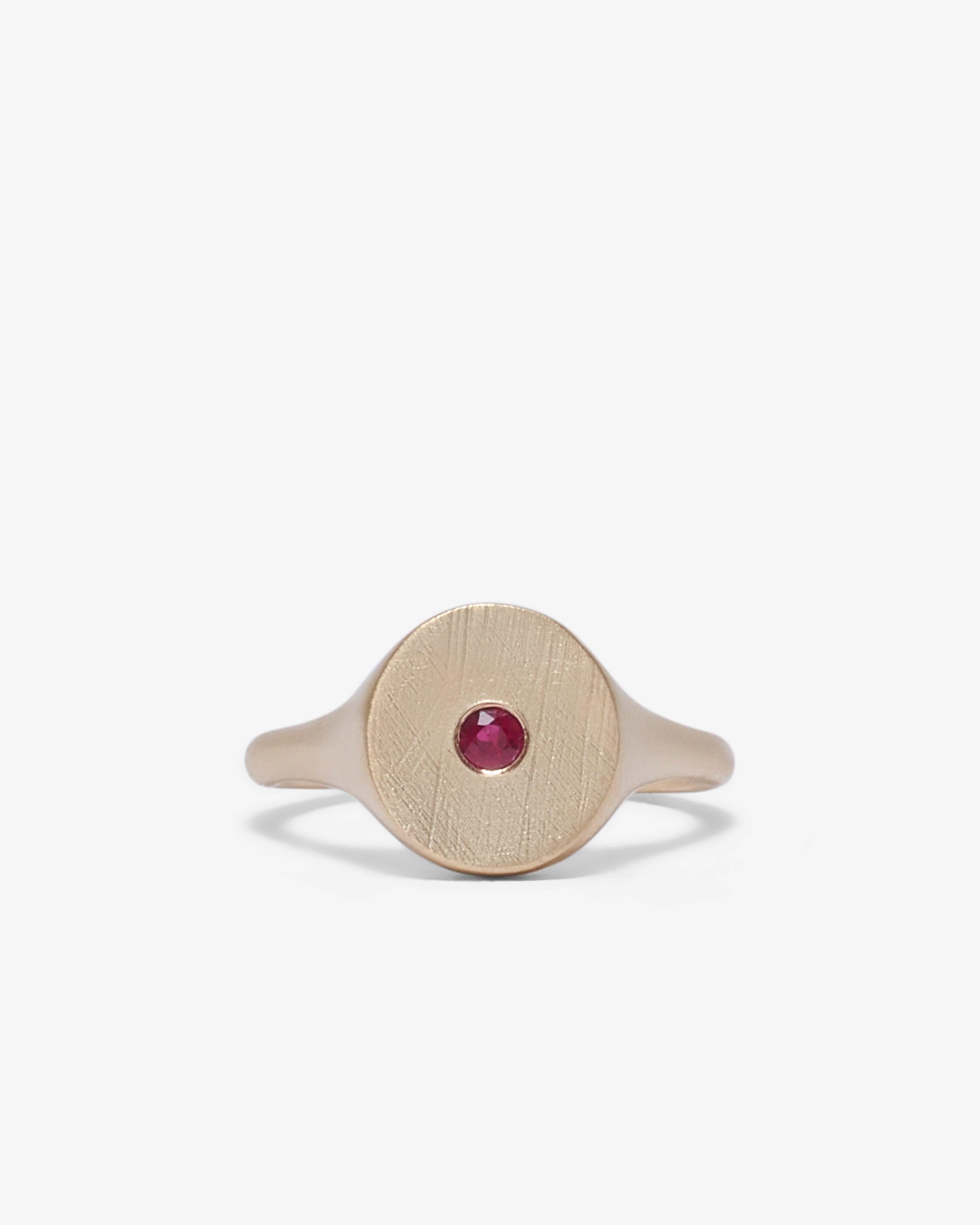 Seb Brown - Dot Ring Gold - (Yellow Gold) by SEB BROWN