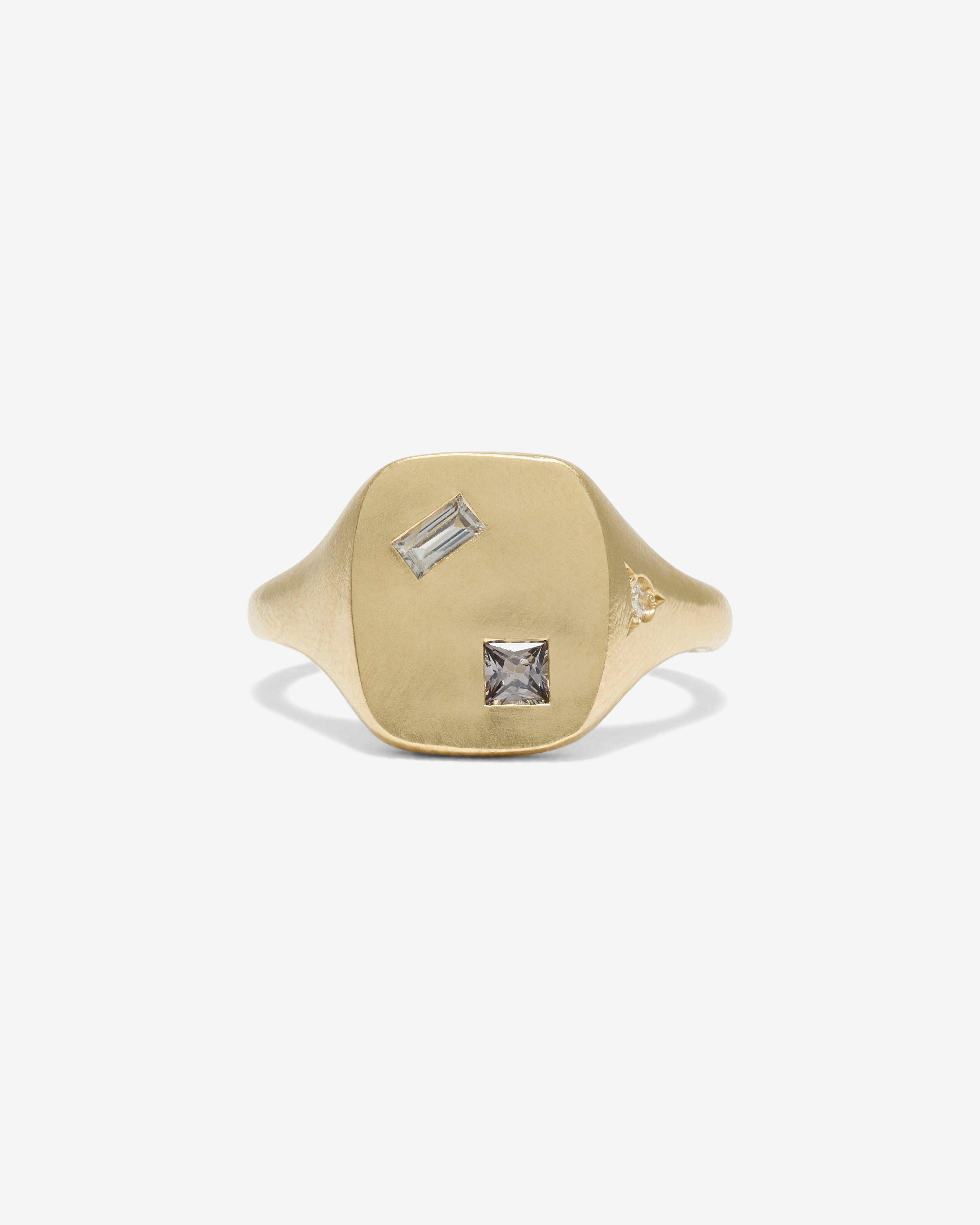 Seb Brown - Paris Ring - (Gold) by SEB BROWN