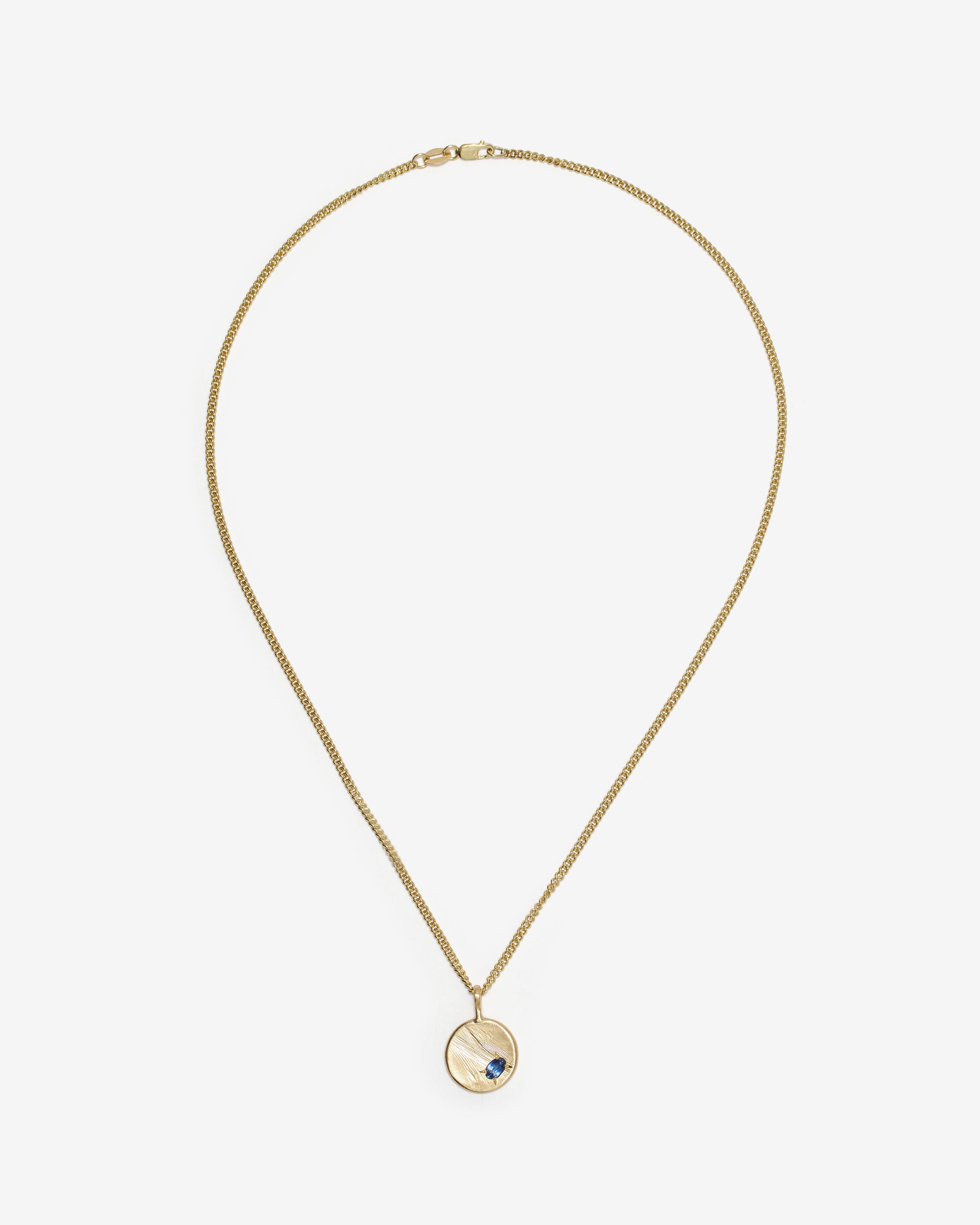 Seb Brown - Round Pendant - (Gold) by SEB BROWN
