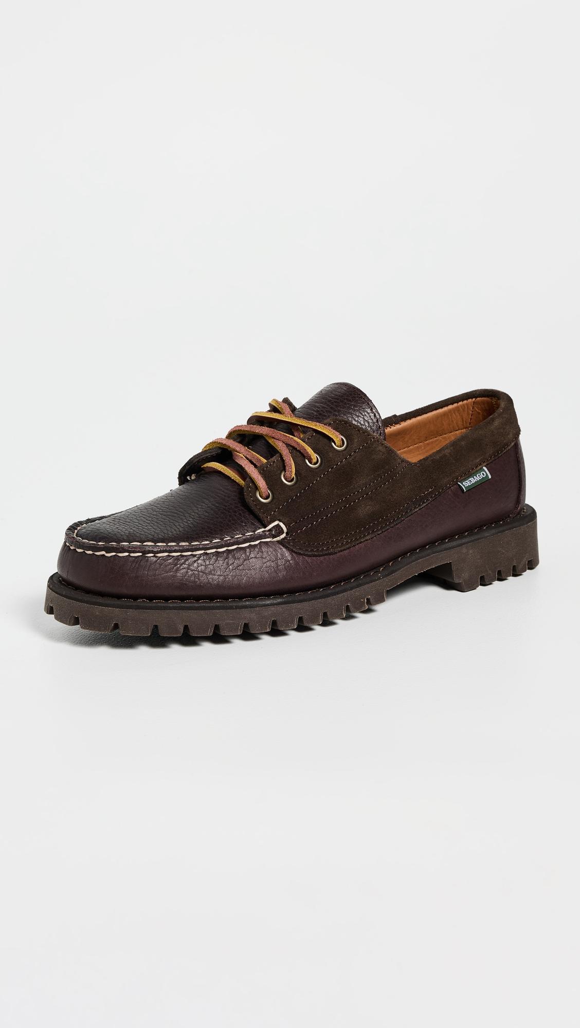 Askook Lug Suede Lace Up Shoes by SEBAGO