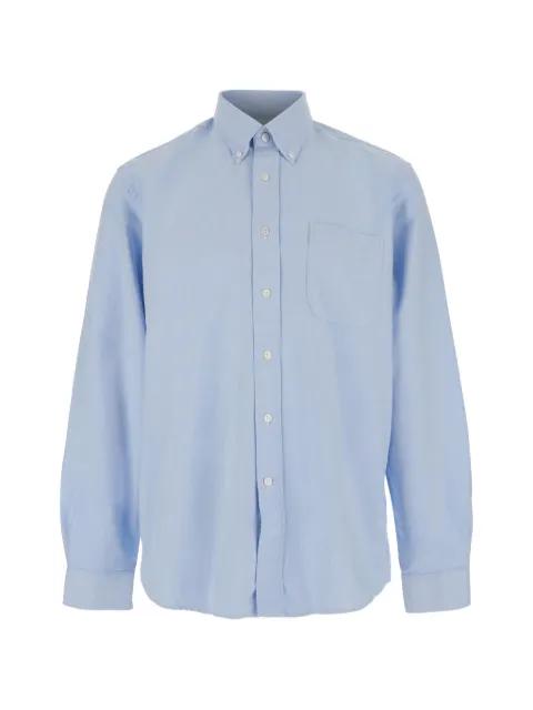 Oxford button-down chest-pocket cotton shirt by SEBAGO