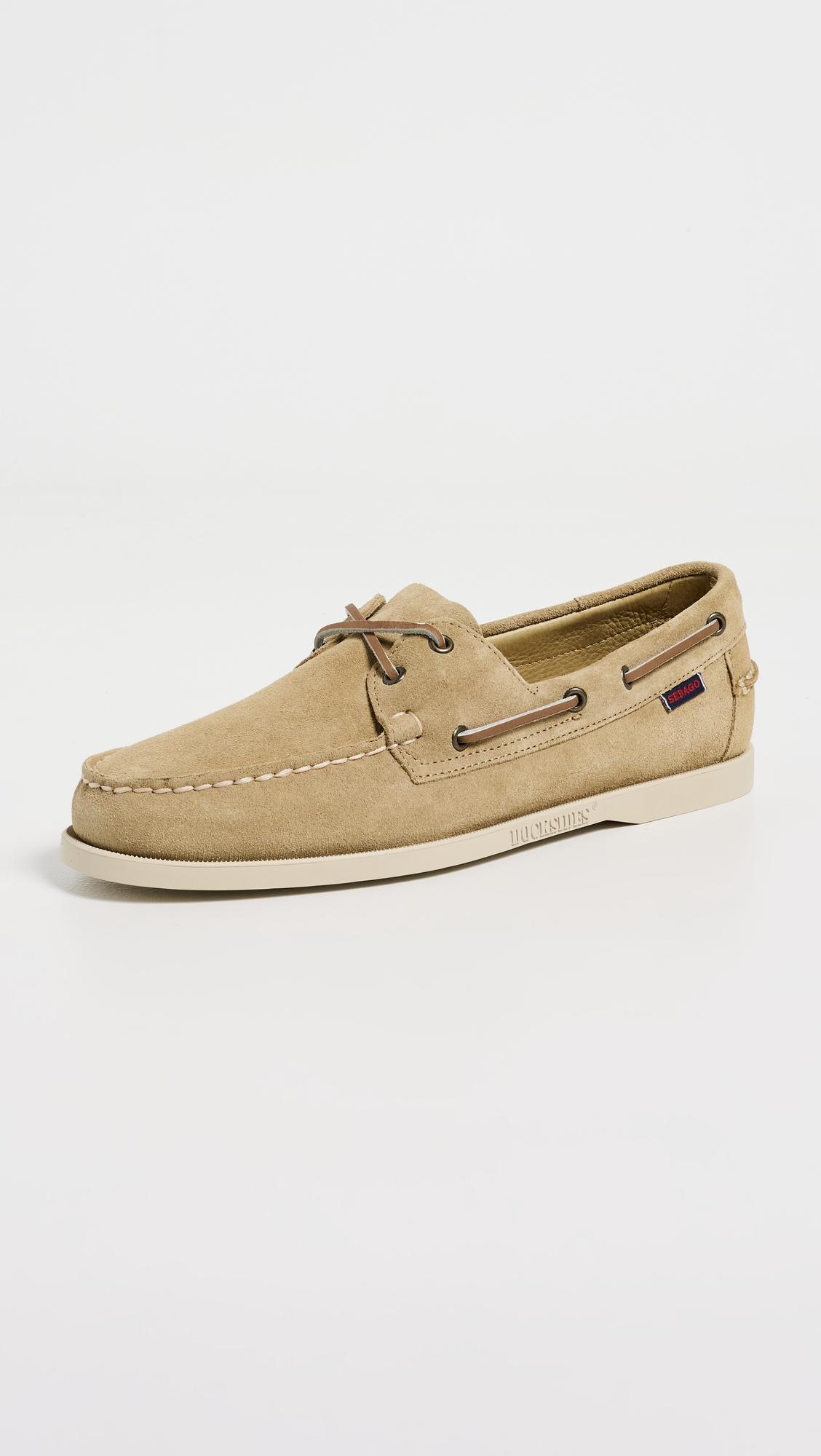 Portland Flesh Out Suede Boat Shoes by SEBAGO
