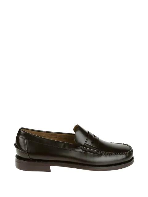 whipstitch-trim penny loafers by SEBAGO