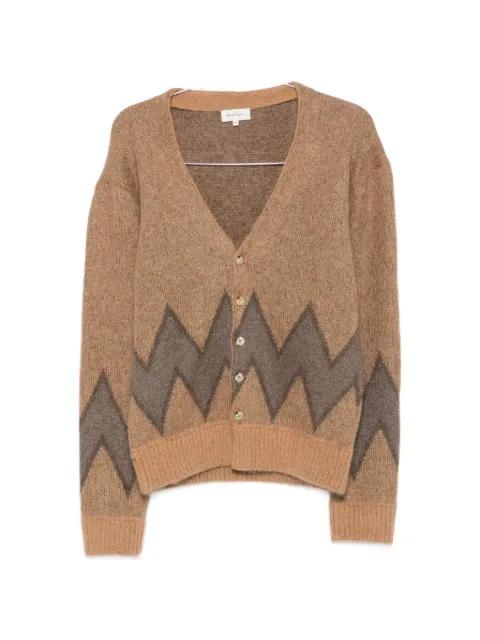 Chevy geometric-pattern cardigan by SECOND/LAYER
