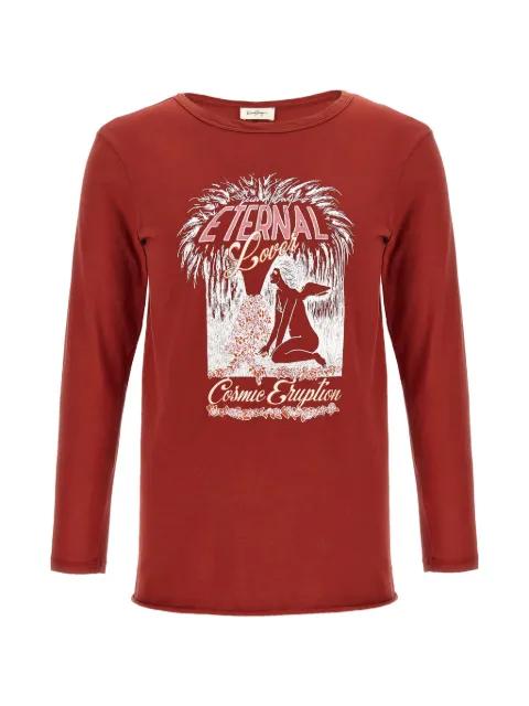 Eternal Lover graphic-print T-shirt by SECOND/LAYER