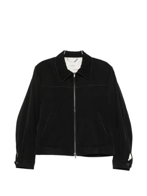 Herman contrast-stitch jacket by SECOND/LAYER