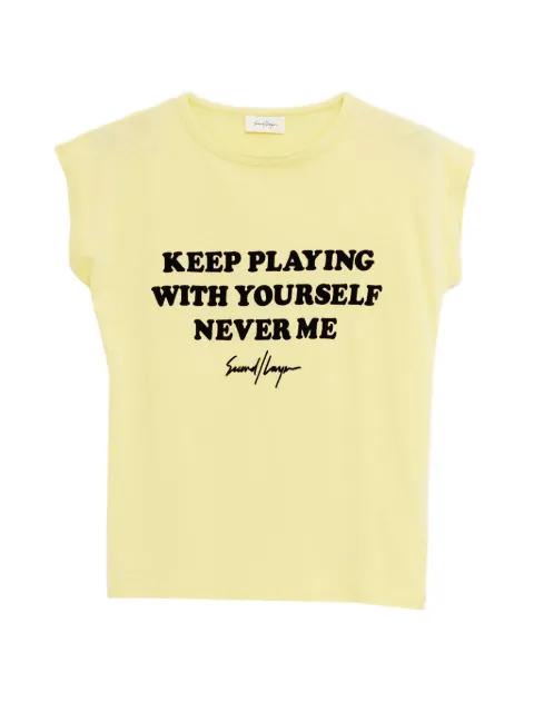 crew-neck T-shirt by SECOND/LAYER