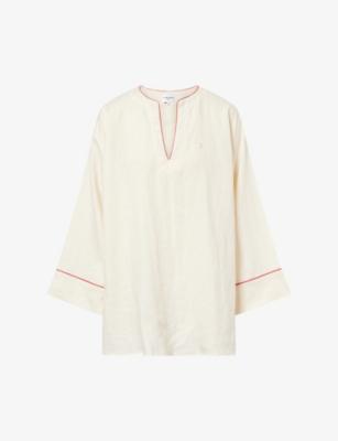 Juan Belted Linen Dress by SECOND SUMMER