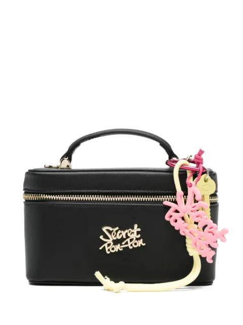 Alexandra logo-plaque backpack by SECRET PON PON