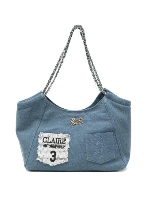 Poche patch-pockets shoulder bag by SECRET PON PON