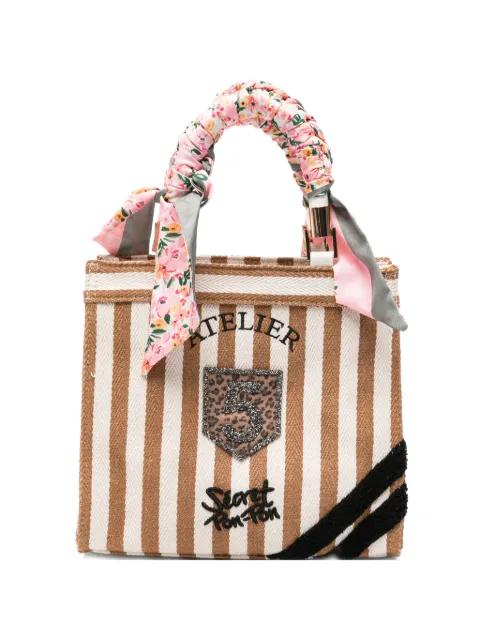 small Saint Tropez striped tote bag by SECRET PON PON
