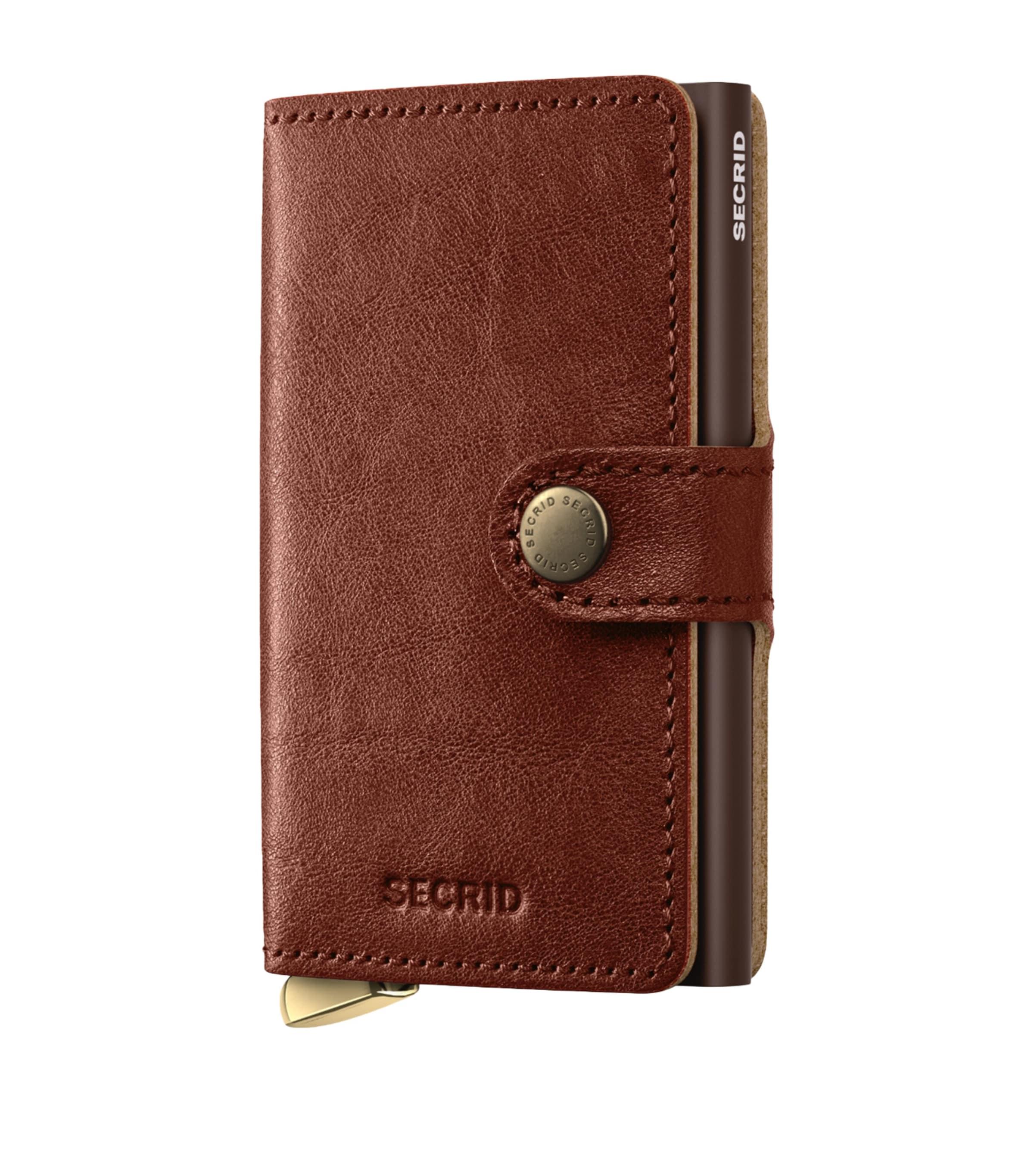 Basco Leather Miniwallet by SECRID