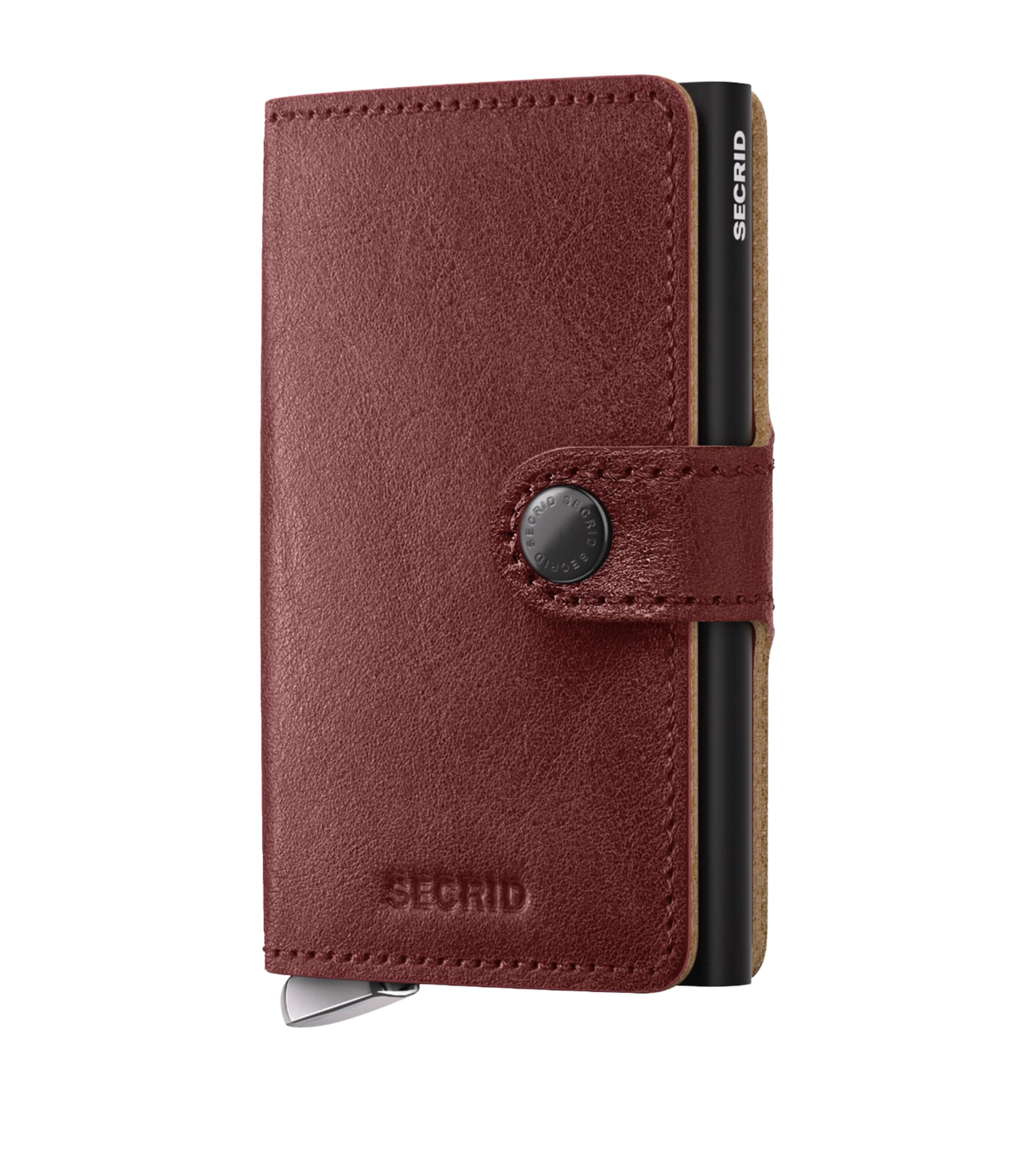 Basco Leather Miniwallet by SECRID