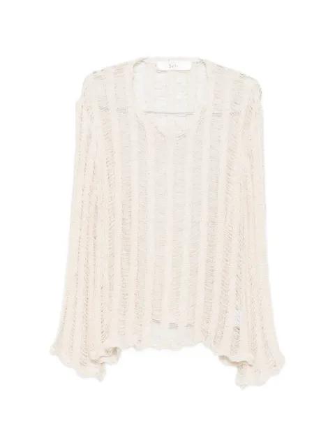 Aetas ladder-knit long-sleeve sweater by SEFR