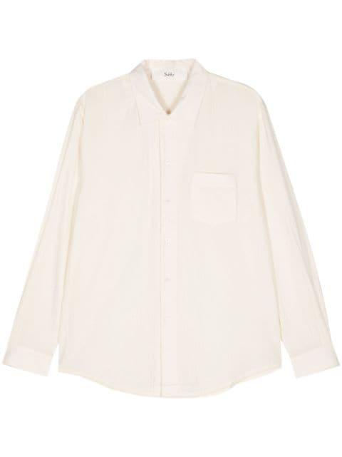 Leo cotton shirt by SEFR