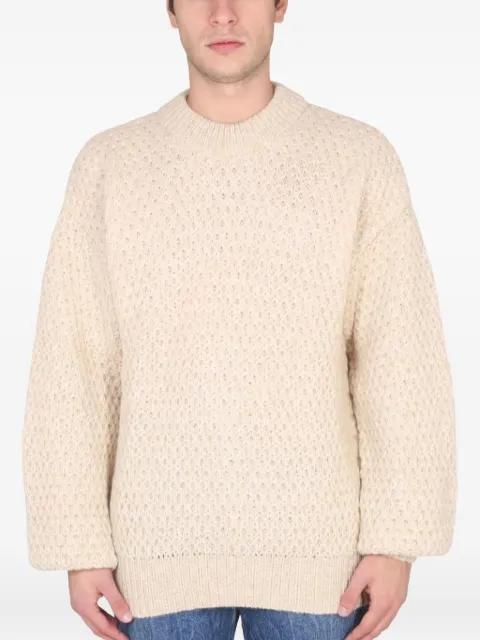Leonard textured sweater by SEFR