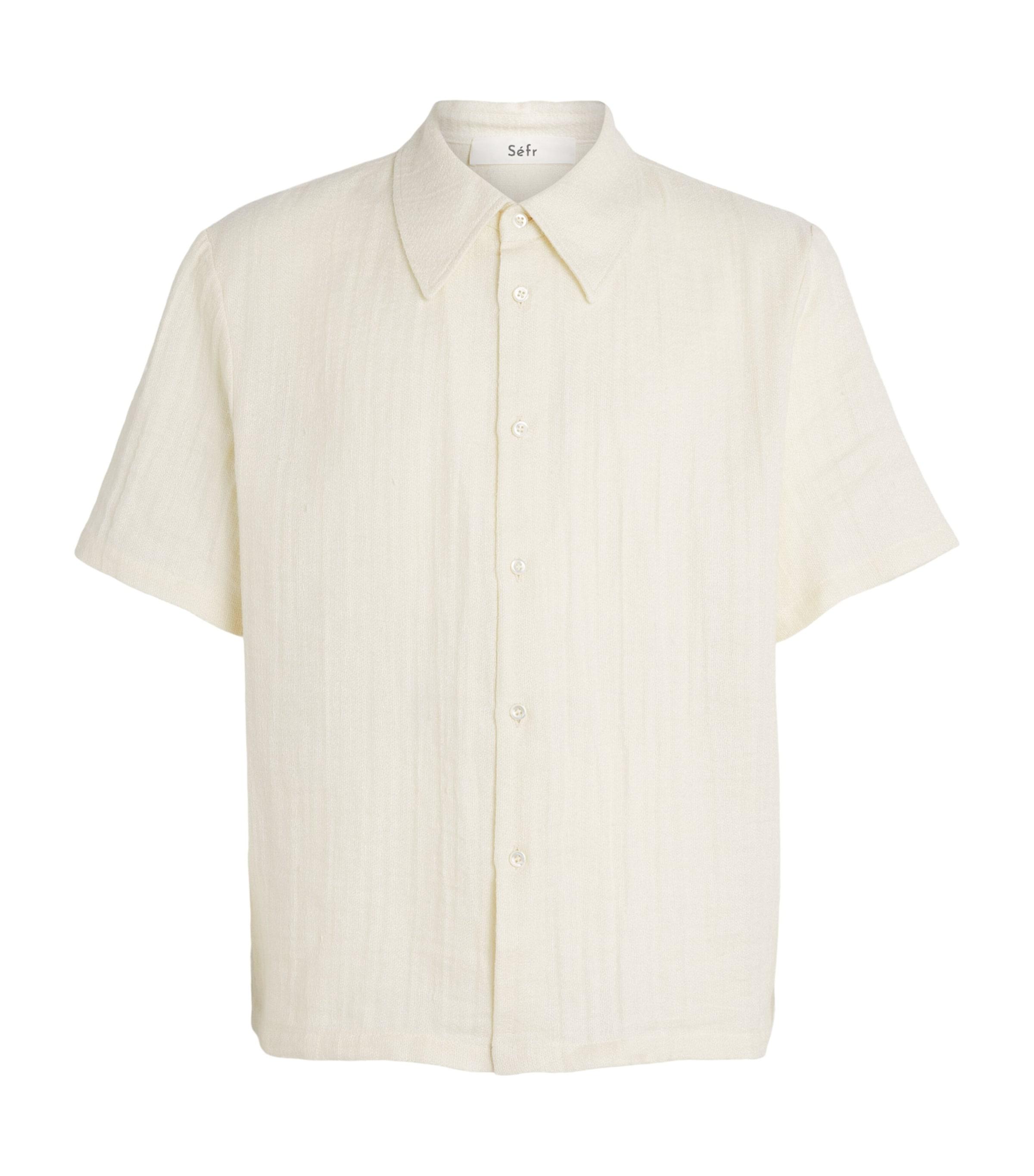 Séfr Cotton-Linen Wes Shirt by SEFR
