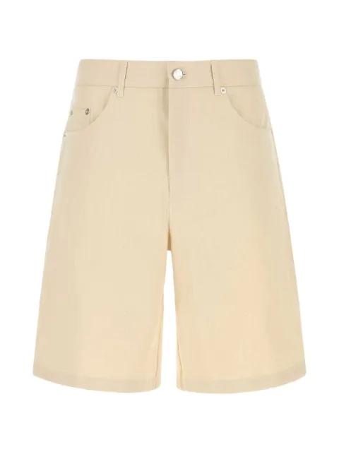 denim twill shorts by SEFR