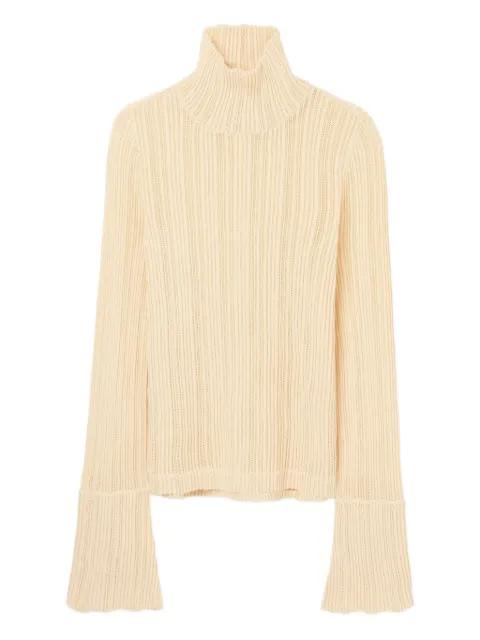 ribbed turtleneck sweater by SEFR