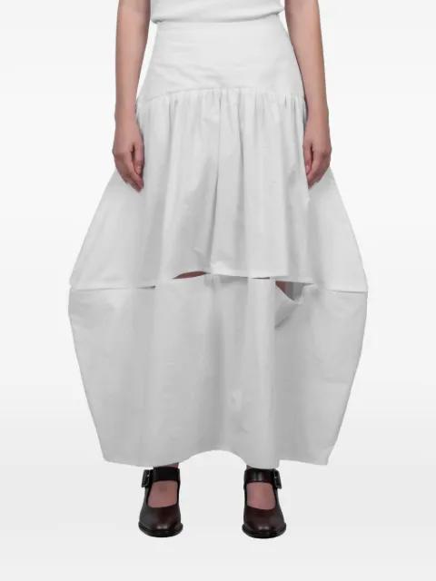 tiered cut-out skirt by SEFR