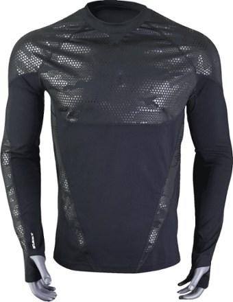 Heatwave Body Mapped Long-Sleeve Base Layer Crew Top by SEIRUS
