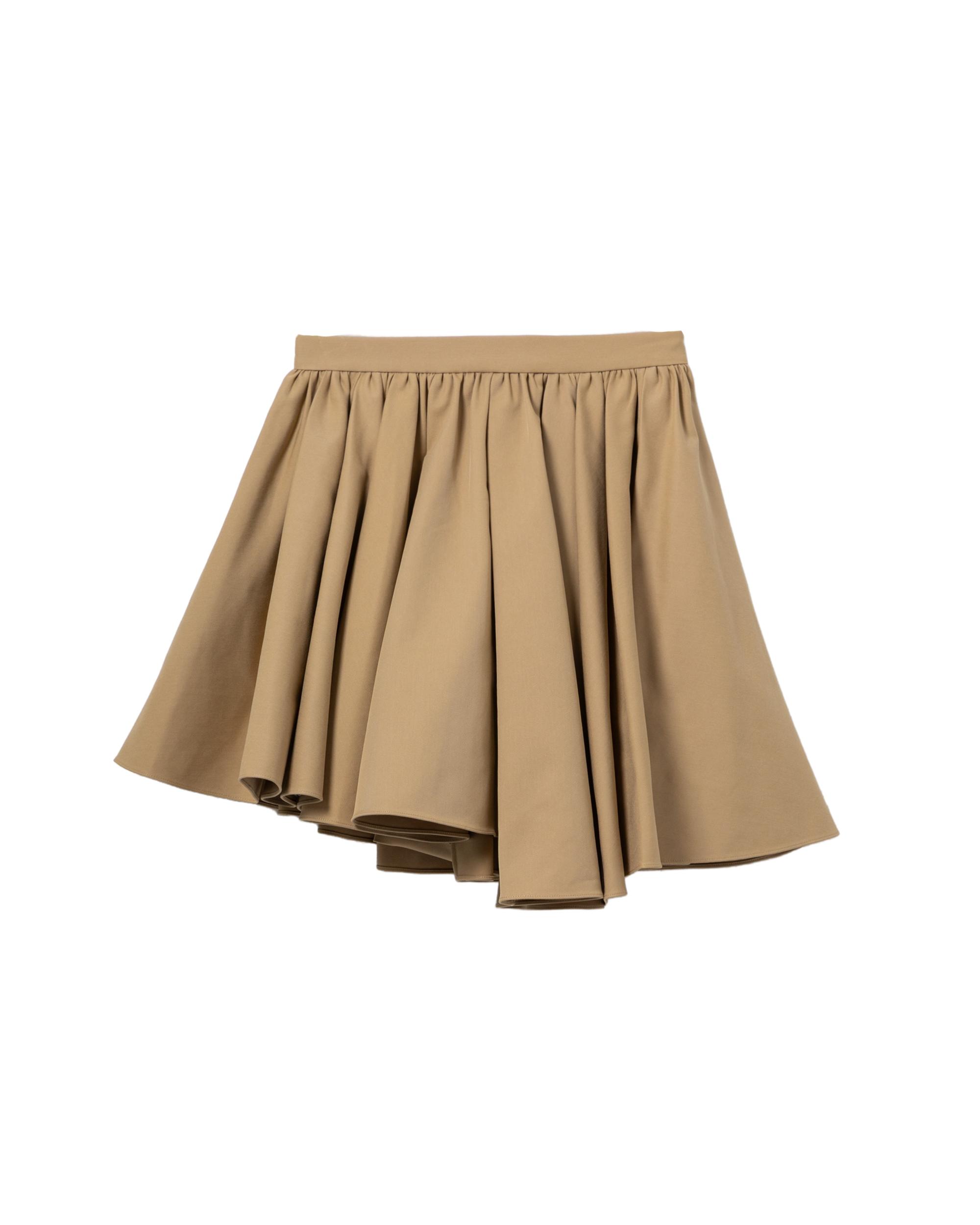 Asymmetrical mini skirt by SELF-PORTRAIT