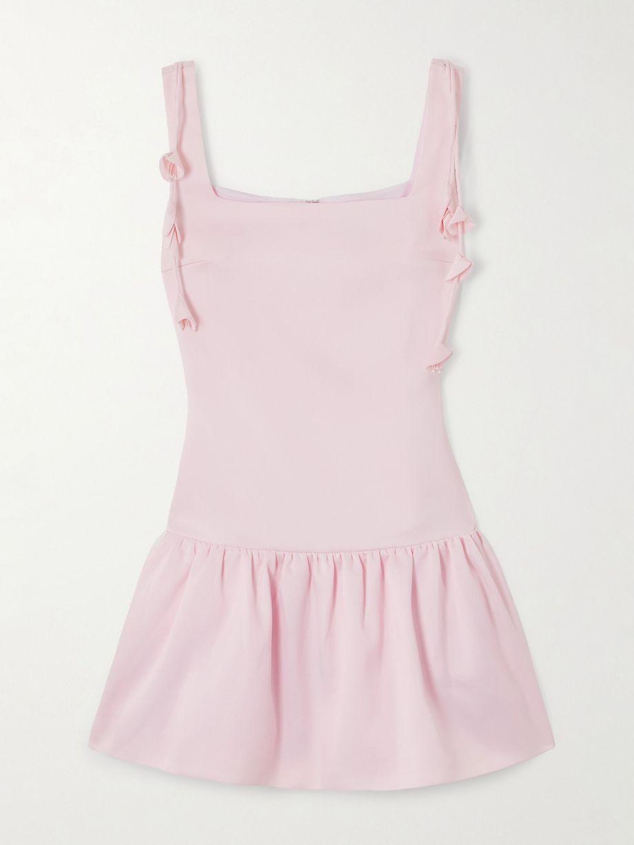 Embellished taffeta mini dress by SELF-PORTRAIT