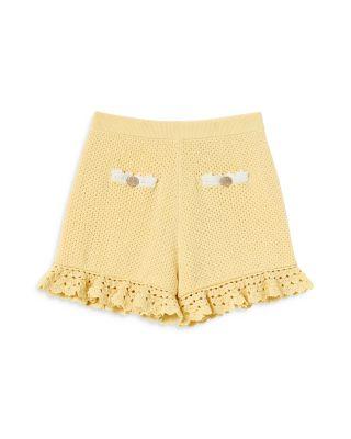 Girls' Pointelle Knit Shorts - Little Kid by SELF-PORTRAIT