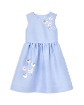 Girls' Taffeta Sequin Embellished Dress - Little Kid by SELF-PORTRAIT