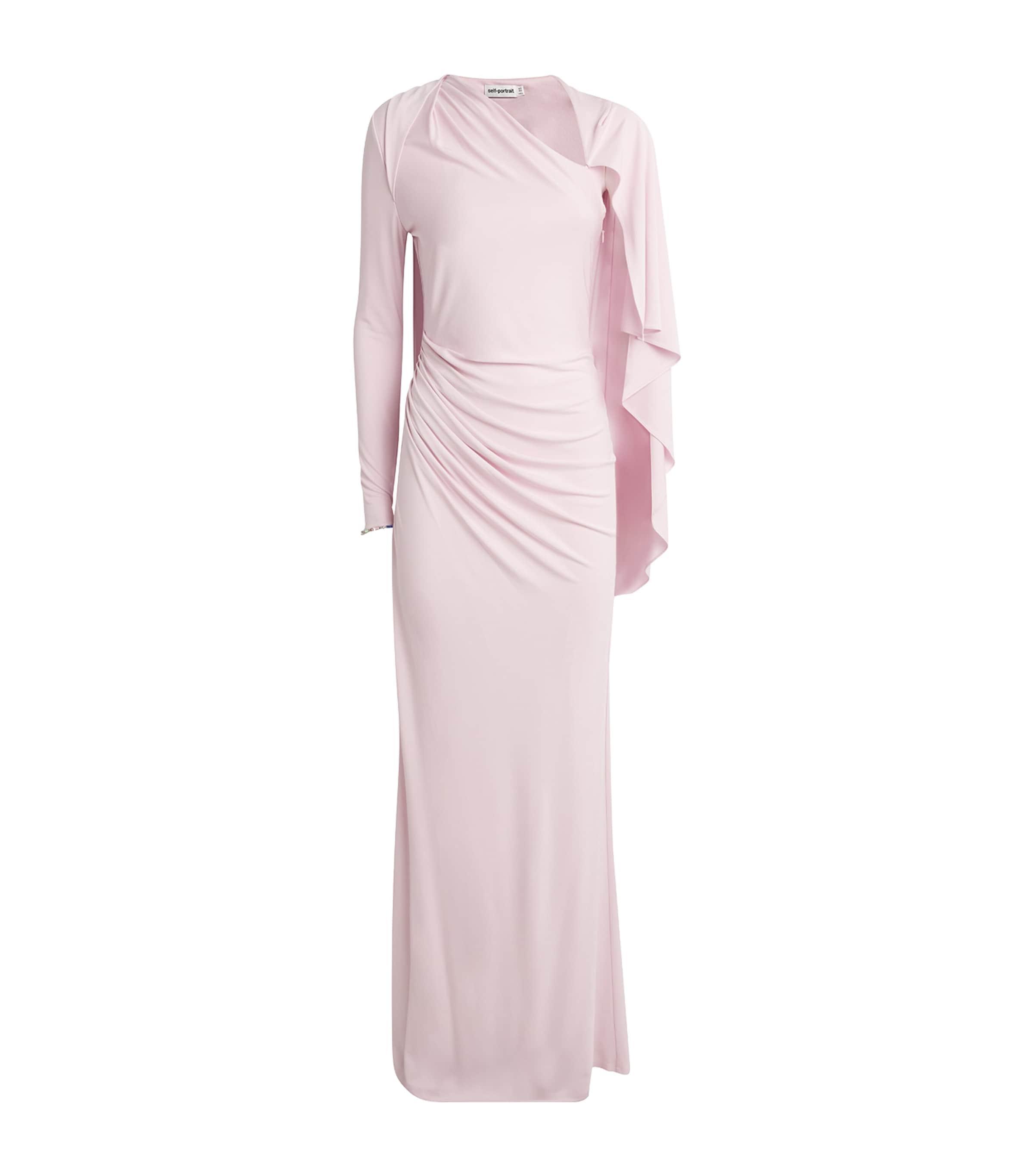 Self-Portrait Jersey Maxi Dress by SELF-PORTRAIT