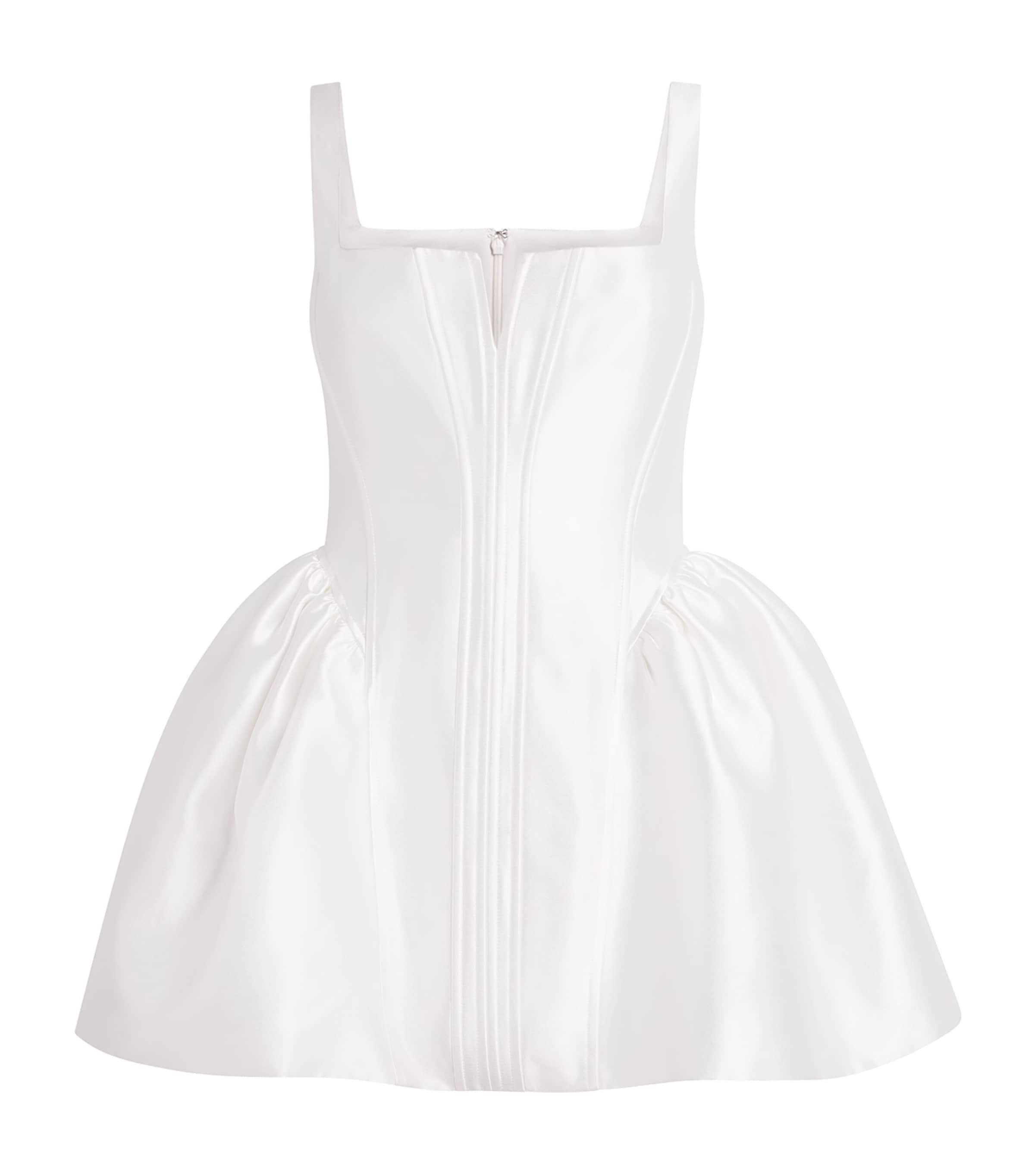 Self-Portrait Taffeta Bustier Mini Dress by SELF-PORTRAIT