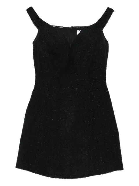 V-neck mini dress by SELF-PORTRAIT