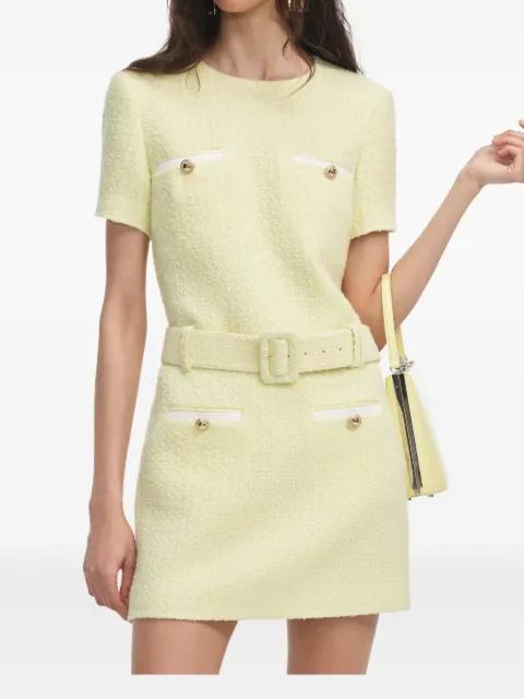 bouclé dress by SELF-PORTRAIT