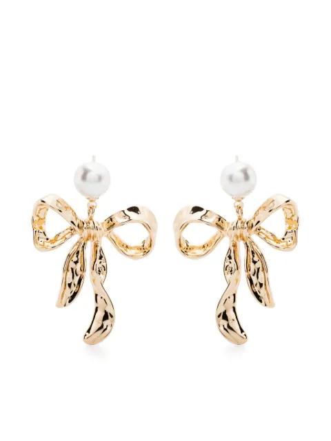 bow earrings by SELF-PORTRAIT