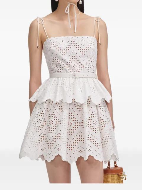 cotton dress by SELF-PORTRAIT