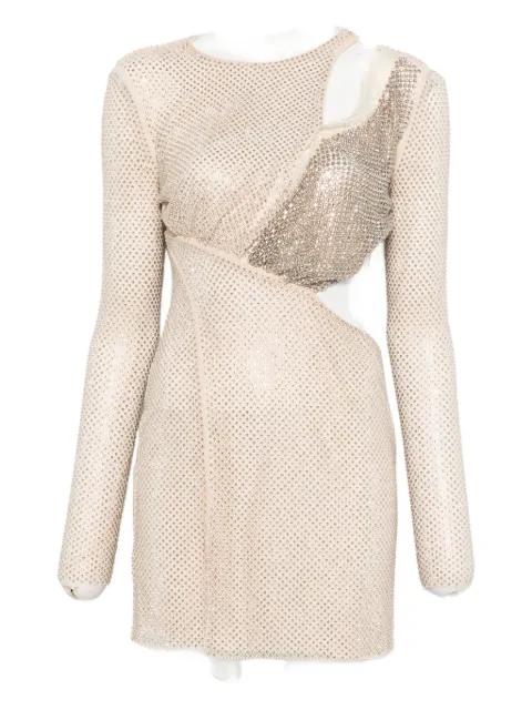 cut-out mini dress by SELF-PORTRAIT