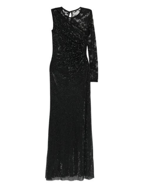 detail-embellished maxi dress by SELF-PORTRAIT