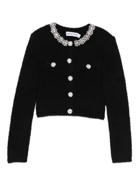 embellished-button jacket by SELF-PORTRAIT