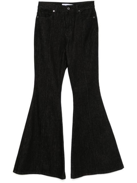 flared jeans by SELF-PORTRAIT