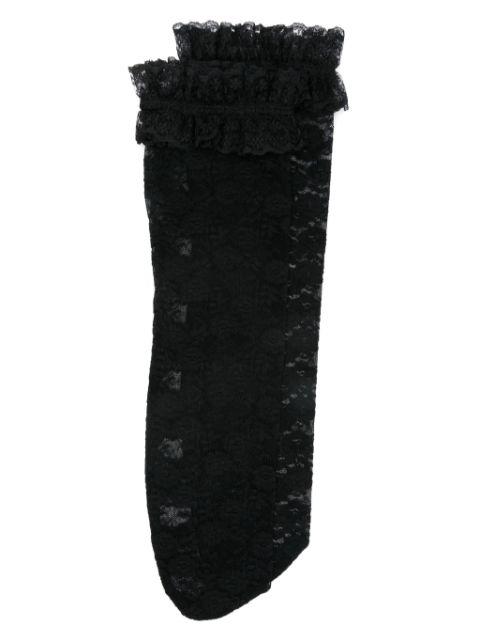 floral-lace socks by SELF-PORTRAIT