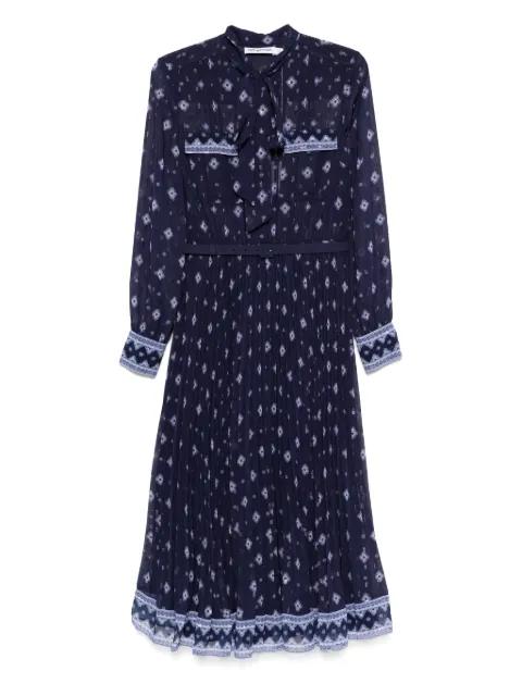 floral-print midi dress by SELF-PORTRAIT