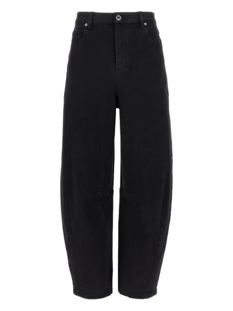 high-rise wide-leg jeans by SELF-PORTRAIT