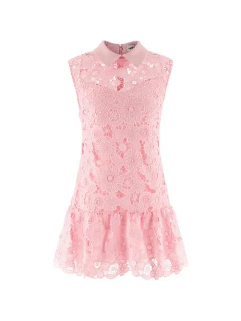 lace collared dress by SELF-PORTRAIT
