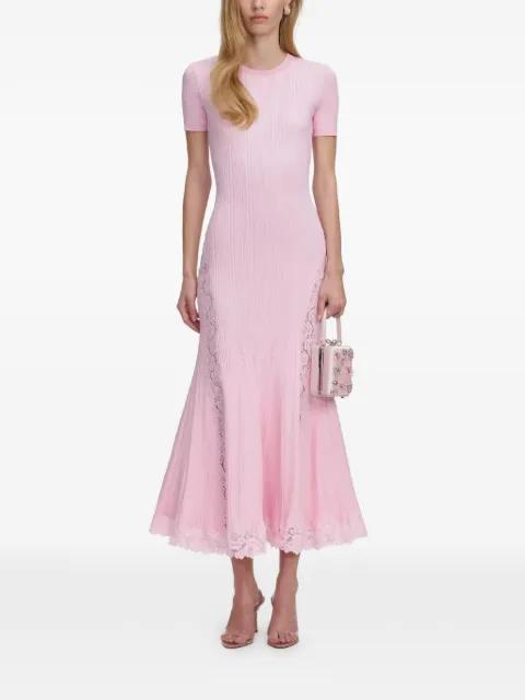 lace midi dress by SELF-PORTRAIT